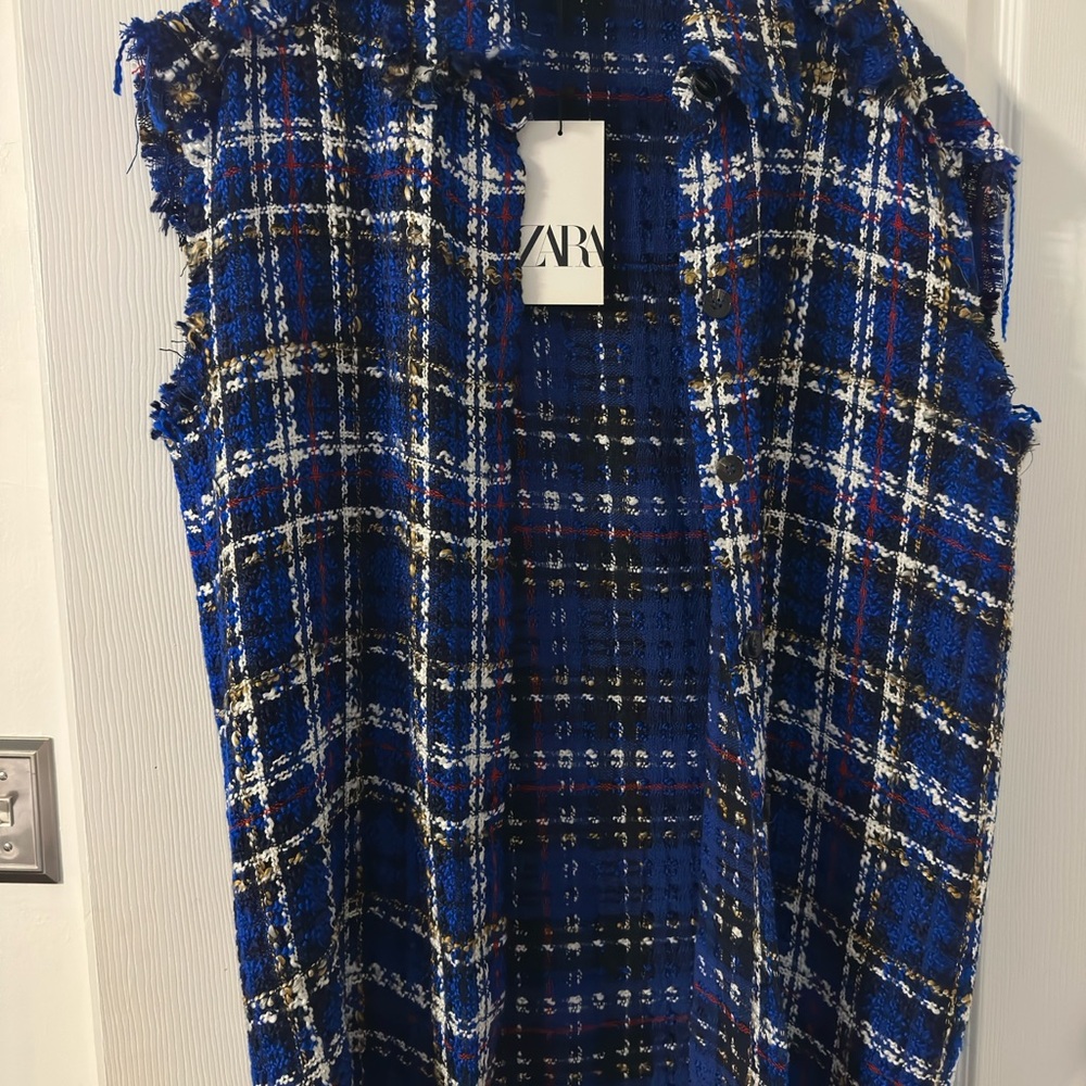 NWT- Multicolor Plaid shirt